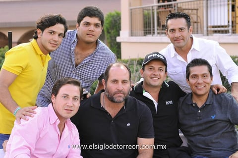 José Antonio, Gerardo, Alfonso, Rodrigo, Fernando y Benjamín.