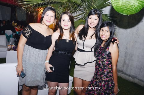 Jessica, Gisel, Karen y Paola.