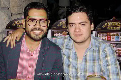 Richie y Arturo.