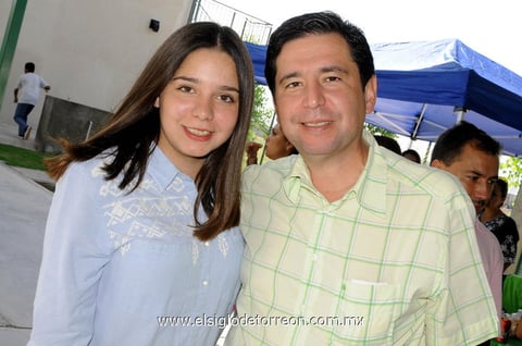Arely Vázquez y Juan Daniel Esparza.