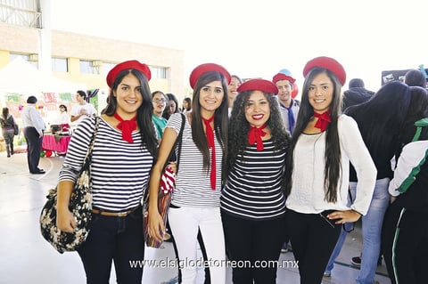 Paola, Brenda, Mariana y Arantza.