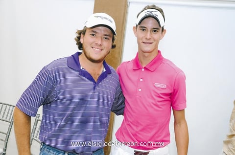 Deportistas. Guillermo y Ángel.