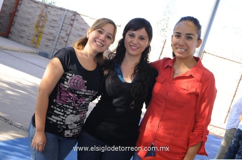 Mariana, Lizeth y Yanira.