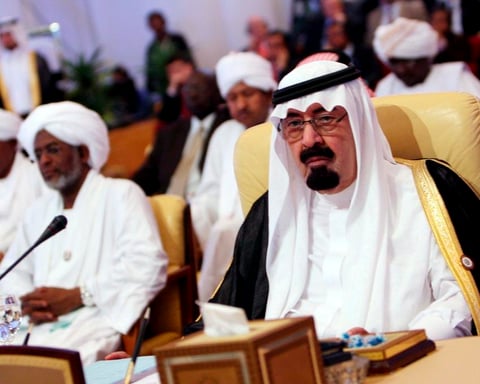 El rey Abdulá de Arabia Saudí es el siguiente en el lugar 8.