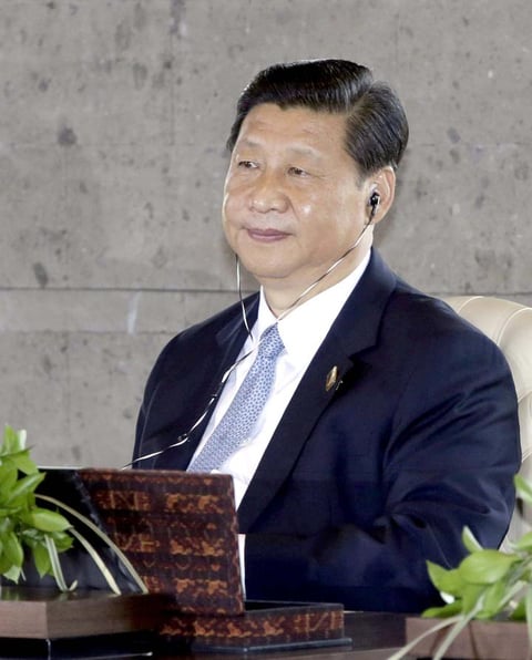 El secretario general del Partido Comunista Chino, Xi Jinping, ocupa el tercer puesto de la lista.