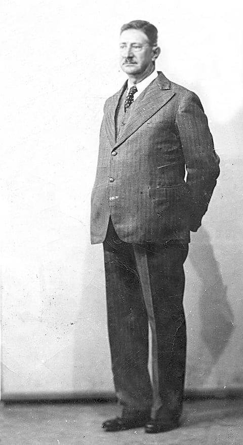 Jesús Quiñones Arce, hace varias décadas.