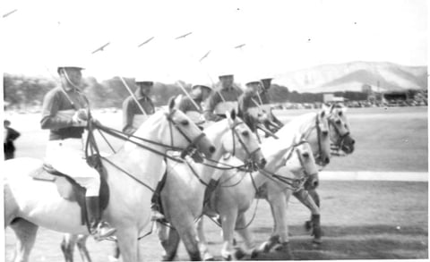 Equipo de polo del Gral. Eulogio OIrtiz.