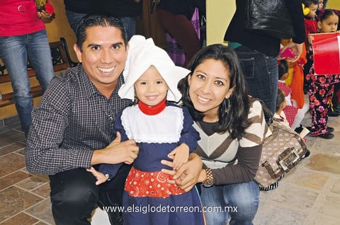 Carlos, Romina y Liliana.