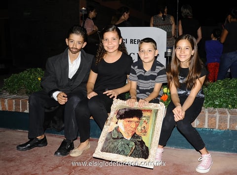Fernando, Marifer, Rodri y Andrea.