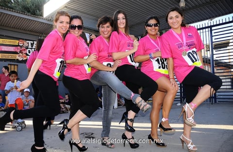 Génesis, Dora, Guille, Zulema, Gina y Lili.