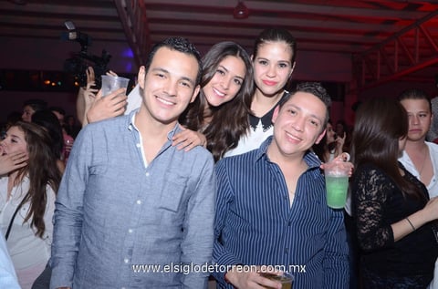 Daniel, Fernanda, Estefanía y Harold.