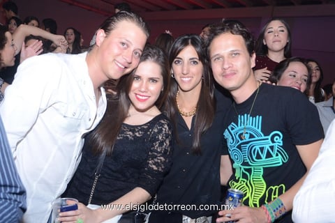 Diego, Paulina, Ale y Jorge.