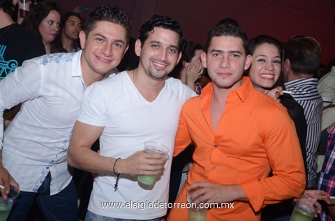 Armando, Pepe, Beto y Cynthia.