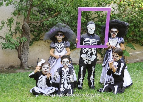 Paula, Ebel, Ricardo, Antonela, Mauricio y Natalia.