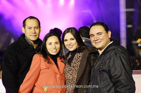 Enrique, Cecilia, Caro y Gerardo.