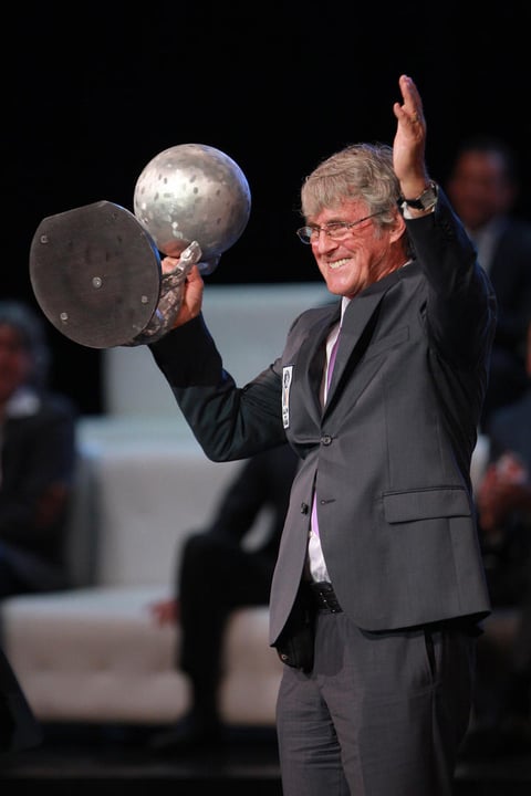 El técnico serbio, Bora Milutinovic, ex seleccionador del tricolor fue otro de los reconocidos, luego de haber dirigido a cinco equipos diferentes en cinco Copas del Mundo.