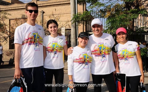 Quique, Yéssica, Josefina, Federico y Karla.
