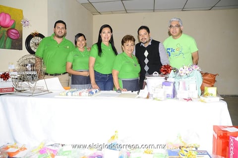 Raúl, Mariángela, Lucy, Carmen, Iván y Raúl.