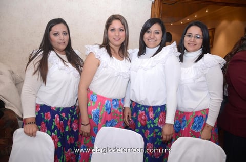 Sandra, Elia, Brenda y Karla.