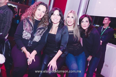Olga, Rocío, Lorena y Lorena.