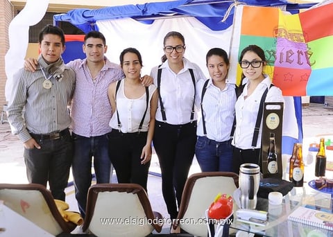 Quique, Chuy, Judith, Gaby, Fer y Lesly.