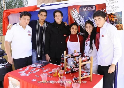 Hiram, Adrián, Alejandro, Marisela, Kelly y Andrés.