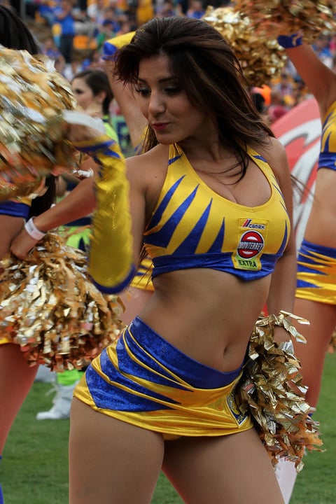 Apoyando a Tigres en la fecha 9.