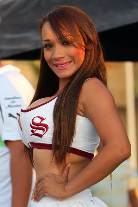 La edecán del Siglo de Torreón en la fecha 6.