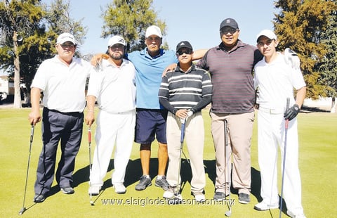 Luis, Verónica, Israel, Dexter, Próspero y Saúl.