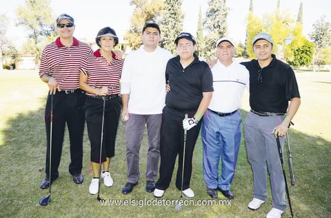 Emilio, Isidro, José Luis, Juan, Jordi e Isidro Jr.
