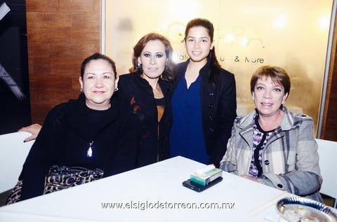 Patricia, Verónica, Daniela e Irma.