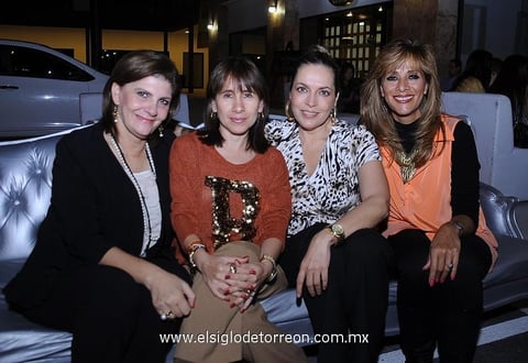Margarita, Liz, Irma y Nora.