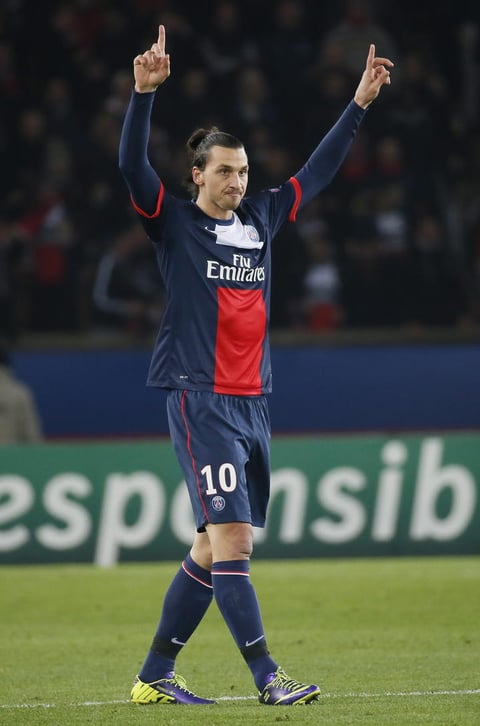Zlatan Ibrahimovic del PSG es el sexto que más vende playeras en el mundo.