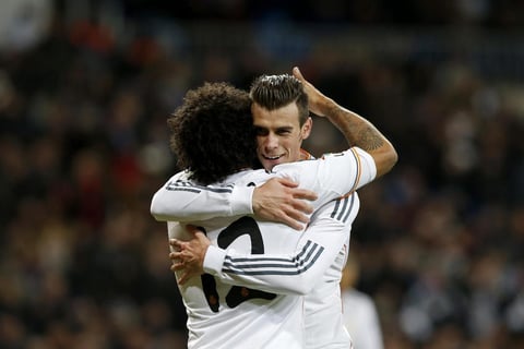 A los 64 minutos, Gareth Bale hizo el 3-0 y el segundo en su cuenta personal gracias a que de nuevo estuvo en el momento oportuno dentro del área, ahora el galés tomó un rebote de un defensa y con derecha de frente al arco perforó el arco rival.
