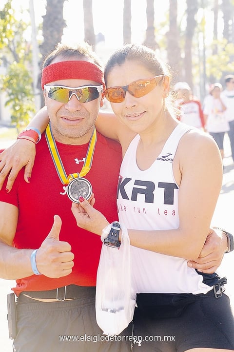 César y Claudia.