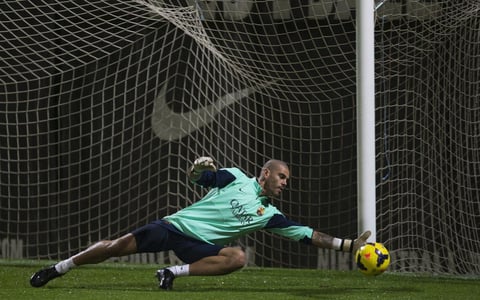 Finalmente el último nominado es Víctor Valdés, portero del Barcelona y de España.