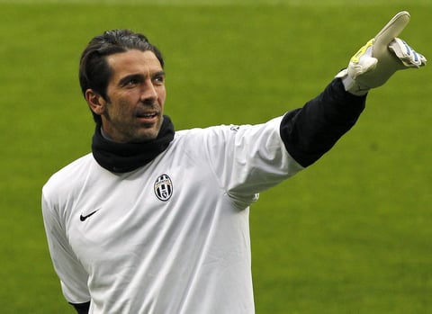 Gianluigi Buffon, portero de la Juventus, uno de los mejores porteros de la historia.