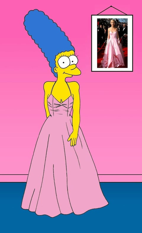 Alexsandro Palombo mostró el lado más sensual y hasta ahora desconocido de Marge.