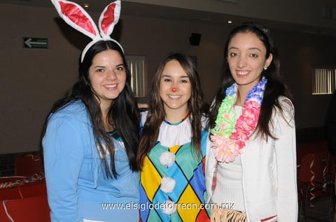 Sofía, Karla y Ale.