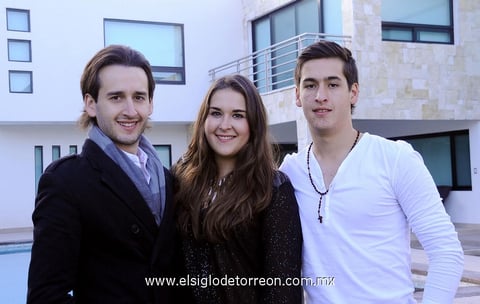 Fernando, Luisa y Guillermo.