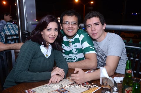 Cristina, Héctor y Daniel.