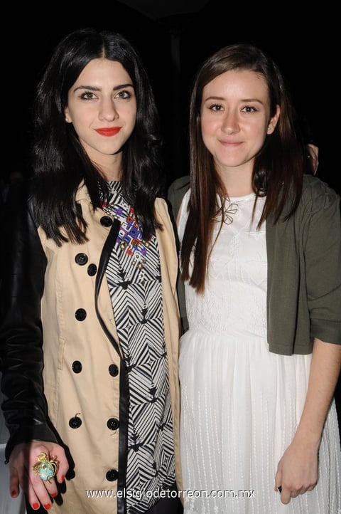 Sofía y Cecilia.