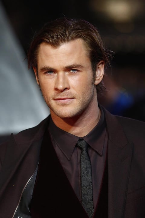En séptimo lugar, "Glamour" ubica al actor australiano Chris Hemsworth, quien participó en la cinta "Thor: The Dark World".