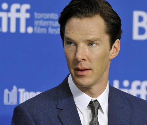 Benedict Cumberbatch, quien interpreta a Julian Assange en "El quinto poder" está en el quinto sitio de la lista.
