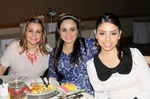 Lula, Karla y Laura.