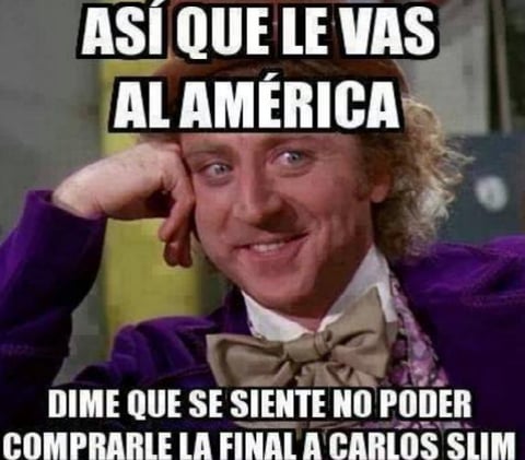 Algunos aficionados acusan al América de comprar sus campeonatos.