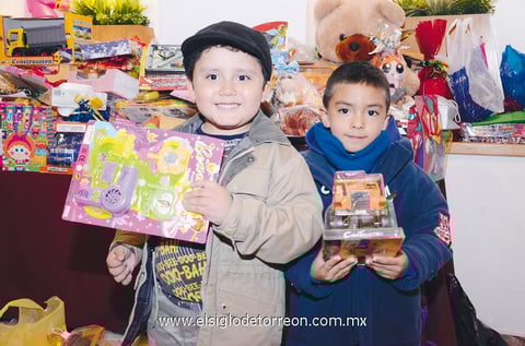 Anhuar y Alex.