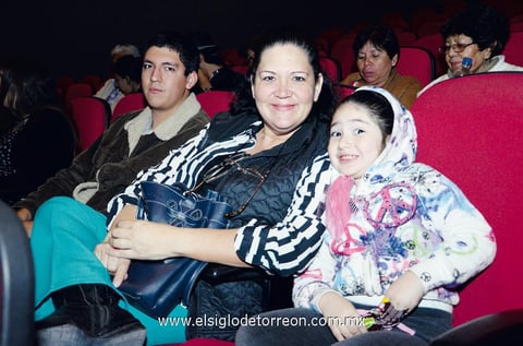 Lino, Gaby y Dany.