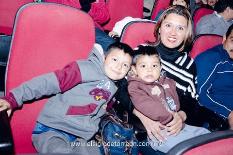 David, Hugo y Juanis.