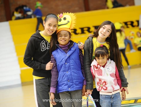 Camila, Dalay, Ingrid y Ana Cris.